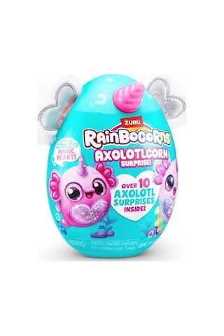 Giochi Preziosi Rainbocorns Axolotlcorn Sürpriz Peluş Rar35000 92120tq1 Beyaz Gri Kalp Tekli Kulak Çok Renkli