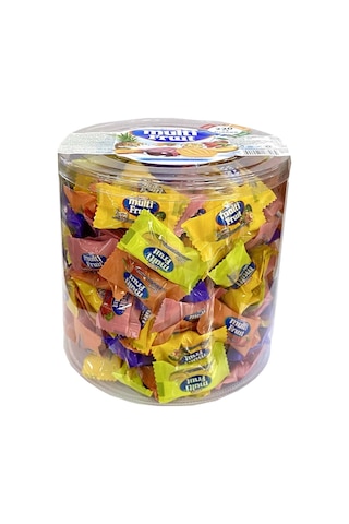Tayaş Multi Fruit Meyve Sosu Dolgulu Sütlü Bonbon Şeker 1 KG Tayaş Multi Fruit Meyve Sosu Dolgulu Sütlü Bonbon Şeker 1 KG