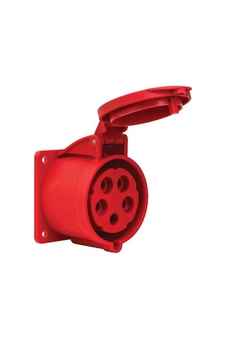 METE ENERJİ 406522V 5X32A. Ip44 Makıne Prizi -Düz-(Vidalı Bağ.)