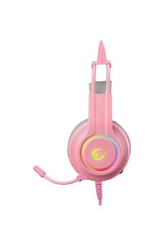 Rampage RM-K91 X-Catty USB 7.1 Version Mikrofonlu RGB Kulak Üstü Oyuncu Kulaklığı