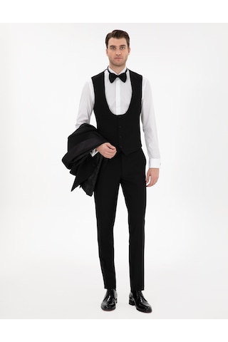 Pierre Cardin Erkek Siyah Smokin 50306221-vr046 Siyah