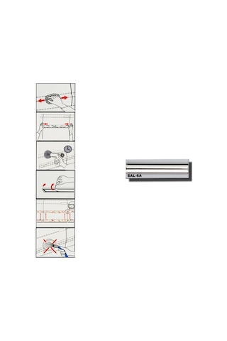 Carub Çıta SAL 6A 9 mm x 100 Mt Krom BR1500201