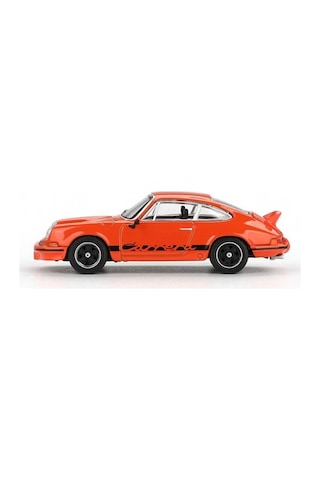 Mini Gt 1/64 Porsche 911 Carrera Rs 2.7 Tangerine With Black Livery