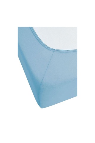 3 Adet Düz Pamuklu Tek Kişilik 80 X 200 + 30 Cm Lastikli Penye Çarşaf Mavi