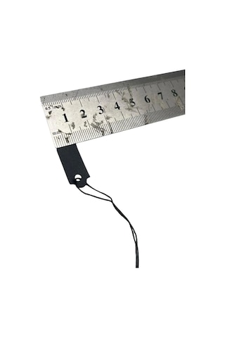 Yerli Üretim Küçük Boy Siyah Renk 2 /1 Cm 80 Adet Karton İpli Fiyat Etiketi Çok Renkli