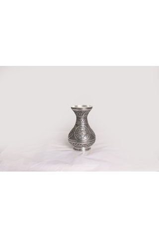 Bakır Vazo İşlemeli