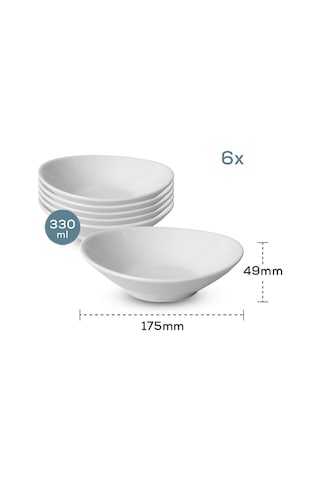 Keramika Krem Stella Kase 18 Cm 6 Adet 030