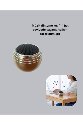 Mini Speaker Yuvarlak