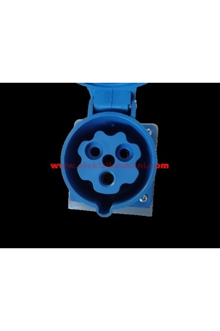 Mutlusan 3x32a Monofaze 2p+t Ip44 Duvar Prizi