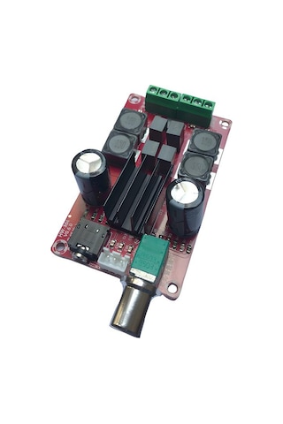 TPA3116D2 2x50W 5V'dan 24V'a Çift Kanallı Dijital Amplifikatör Kartı