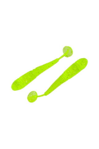 Silikon Kurt Yem - 1,1g 55mm - Fishack Wormix - 1 Adet - Uv - Fluo Green