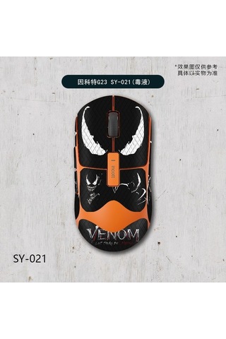 Fastbuy Incat G23 Sy-021 Uyumlu Venom Tasarım Mouse Sticker, Tam Ka...