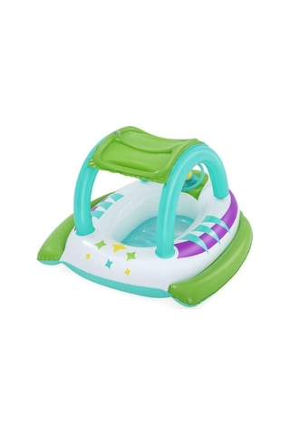 Bestway Gölgelikli Direksiyonlu Kornalı Bot 107x102 Cm - 34149