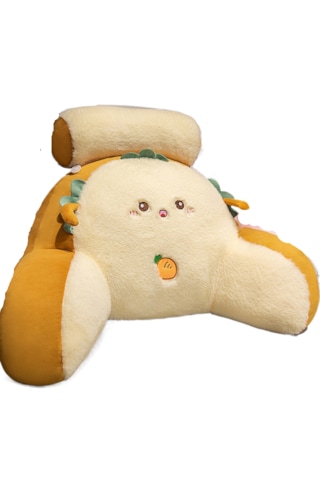 Büyük Bel Destek Yastığı-peluş Pembe Tavşan