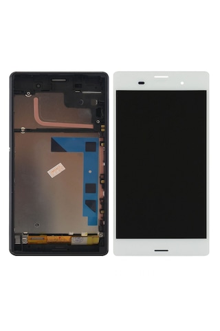Teknonet Sony Xperia Z3 Uyumlu Aa Kalite Lcd+dokunmatik+çıtalı - Beyaz