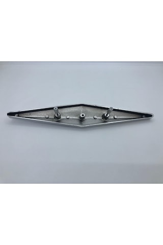 Plastik, 20 Cm Krom Kaplama Çivili Klapa 4 Adet