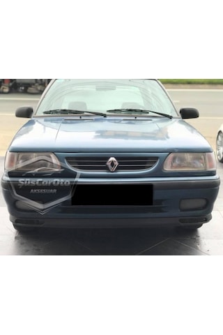 Renault 9-11 Broadway Fairway Uyumlu Üniversal Laguna Lip Esnek Ön Lip 2 Parça Tampon Altı Dil Karlık Ön Ek 00 Şüscaroto Aksesuar