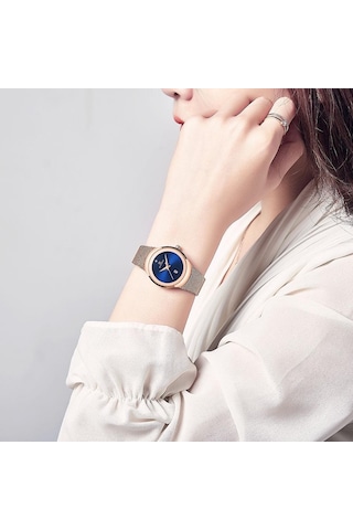 Siyah Naviforce Kadın Kuvars Saatler Moda Bayanlar Paslanmaz Çelik Lüks Elbiseler Kol Saati Saat