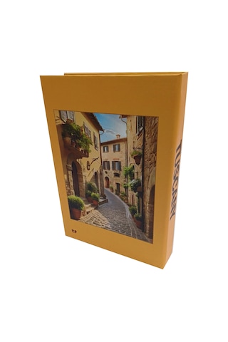2026-773 Tuscany Dekoratif Kitap Kutusu