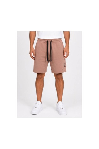 Hzr Wear Erkek Pamuklu Cepli Regular Fit Beli Bağcıklı Komando Cepli Şort Bej