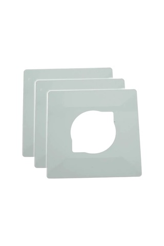 Bylectrıca Çıkartmalı Prizler Açık Gri 3 Adet 363562375