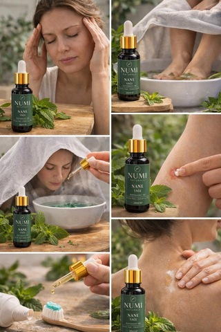 Nane Yağı 20 Ml %100 Saf Peppermint Oil Uçucu Yağ Aromaterapi Ve Cilt Bakımı