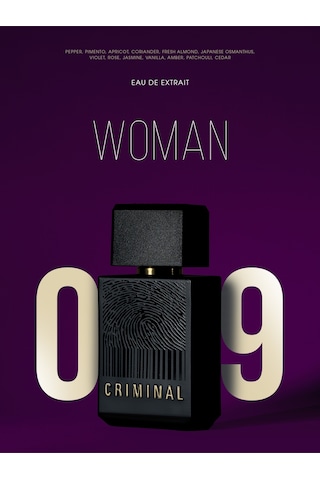 Criminal Woman 09 Edp 50 ml Kadın Parfüm