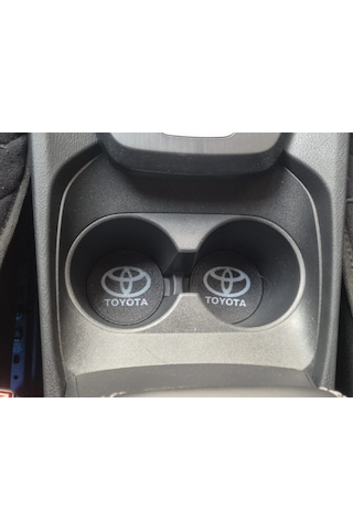 Toyota Araç Bardaklık Altlığı , Toyota Şişe Ve Bardak Altlığı, Toyota Logolu Oto Bardaklık Altlığı