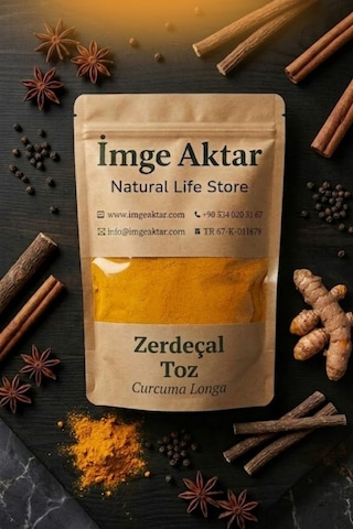 Zerdeçal Toz Curcumin 100 Gr