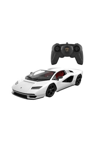 1:16 Lamborghini Countach Lpı 800-4 Uzaktan Kumandalı Araba 23087 Beyaz Çok Renkli