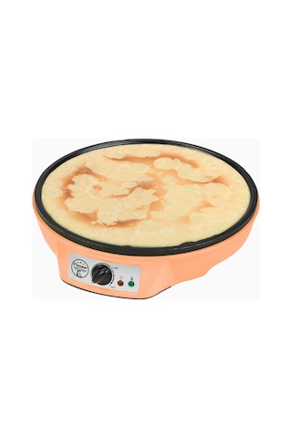 Bestron Retro 30 Cm Lüks Crepe Maker 1000w Profesyonel Performans Elektrikli Tencere/tavalar Turuncu 2