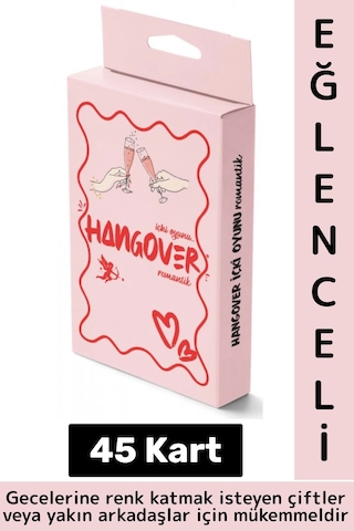 Eğlenceli Arkadaş Parti Özel Gün Sevgililer Günü Çift Cesur Oyun Hangover Mini İçki Oyunu-romantik