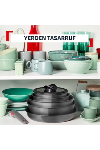 Tefal Renew Ceram Sote Tavası - 24 Cm 001 Siyah