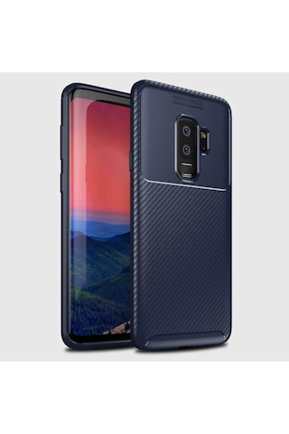 Samsung Galaxy Uyumlu S9 Plus Kilif Karbon Silikon Case 389460202