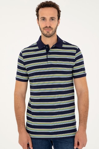 U.S. Polo Assn. Erkek Regular Fit Polo Yaka Lacivert Tişört 50288320-VR033