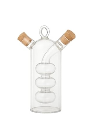 Hazneli Cam Premium Yağdanlık Sirkelik -360ml Zarif Ve Şık Tasarım Diğer