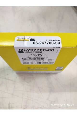 Antor/Lombardini 4ld820 17hp Segman Takımı Komple Std Nüral Goetze