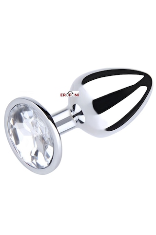 Erofoni Paslanmaz Süper Aliminyum Alaşım 7 CM Çelik Metal Gümüş Alıştırıcı Genişletici Anal Plug