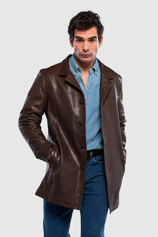 Tamer Tanca Erkek Hakiki Deri Viski Jumbo Mont 616 2027-1 Erk Derımont Sk25/26 Vıskı Jumbo Kahverengi