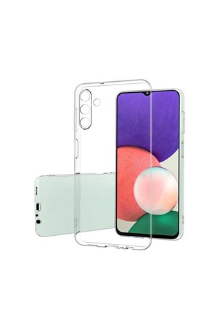Rba Aksesuar Galaxy Uyumlu A13 5g Kılıf Rba Süper Silikon Kapak - Renksiz Çok Renkli