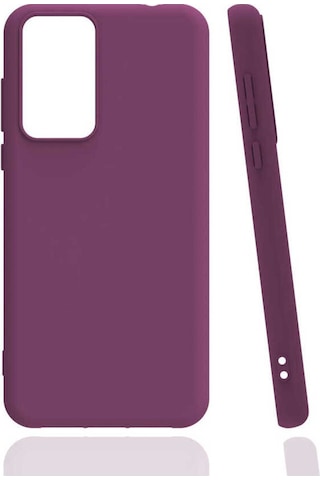 Xiaomi Mi 12t Pro Kılıf Zore Biye Silikon Mor