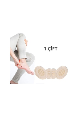 6 Mm Krem Ayakkabı Daraltan Ped Ayak Topuk Vurma Önleyici Sünger
