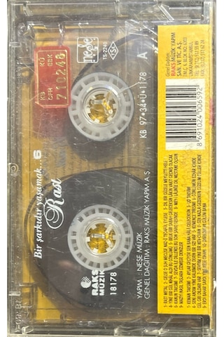 Kaset Rast Bir Şarkıdır Yaşamak 6 Kaset