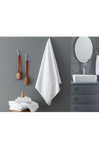 Madame Coco Riz Jakarlı Banyo Havlusu