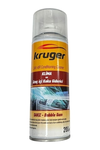 Kruger Klima Ve Araç İçi Koku Giderici Bubble Gum Sakız Aromalı 200 Ml