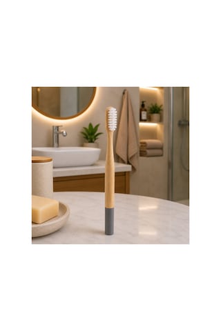 Ahşap - Bambu Gri Sap Diş Fırçası 5671