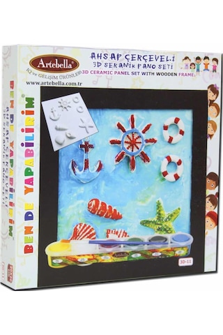 3d-11 Artebella Seramik Pano Boyama 20x20 Cm