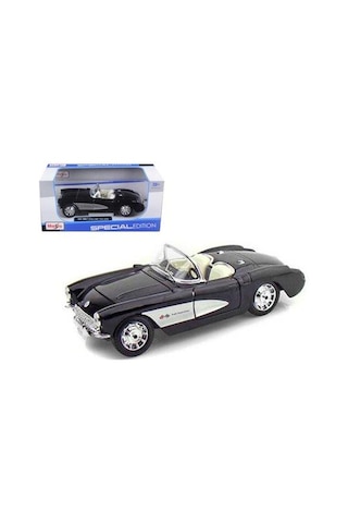 Maisto Chevrolet Corvette 1957 Diecast Model Araba 1:24 Special E