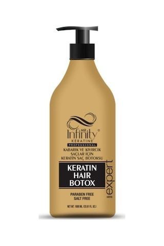 Infinity Keratin Hair Botox Crem 1000ml Yıpranmış Ve Yorgun Saçlara