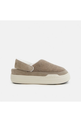 Beıge Melange Sneaker Günlük Kadın 80d2470090-l017 Moon Boot Park Clog Felt Beige Melange Bej